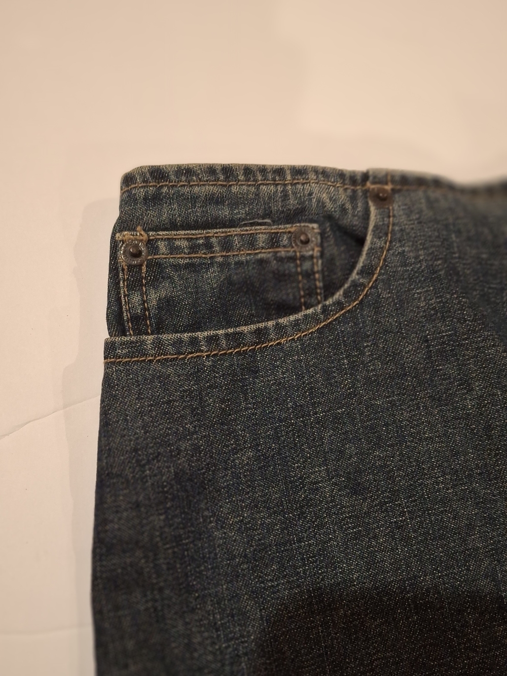 American Eagle Outfitters Dark Blue Denim Mini Skirt - Picture 5 of 14